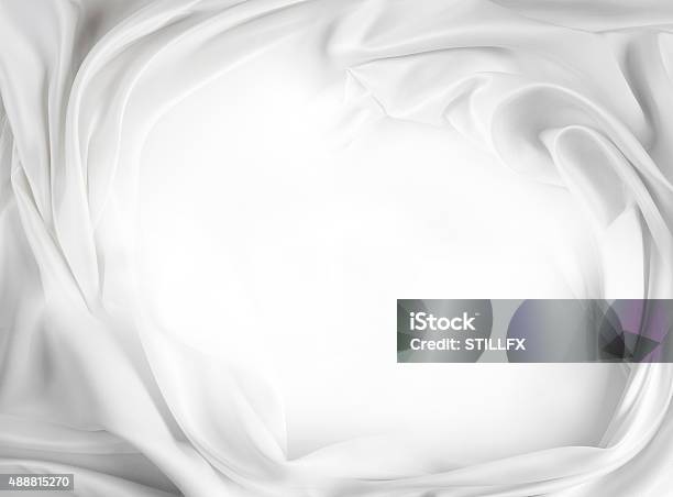 White Silk Stock Photo - Download Image Now - 2015, Abstract, Arts Culture and Entertainment