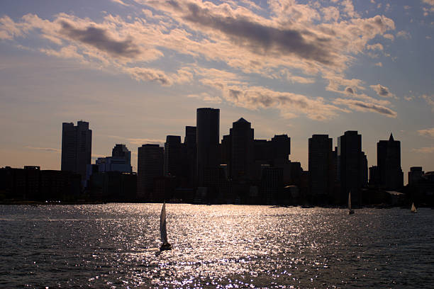 istock Boston skyline, Inner Harbor, USA 488815508