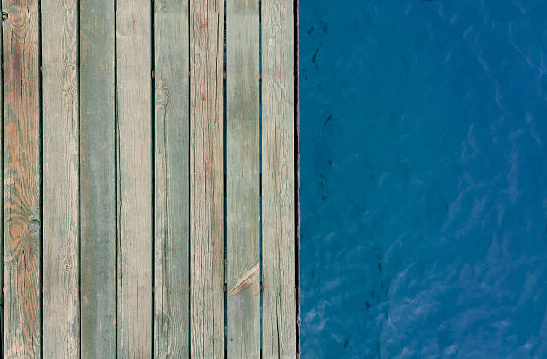 istock wood and sea,creative abstract design background photo 488815820
