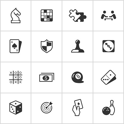 Professional icon set in flat black style. Vector artwork is easy to colorize, manipulate, and scales to any size.