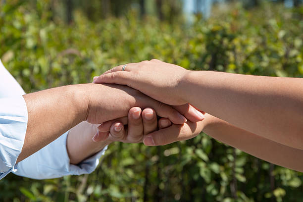 istock Asian couple holding hands 488819080