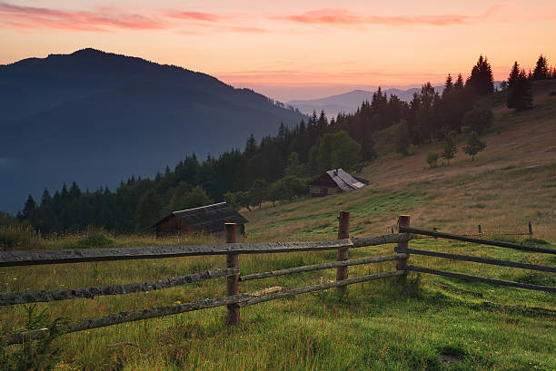 Mountain Village Stock Photo - Download Image Now - 2015