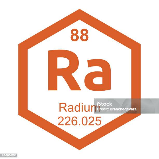 Example Of Radium Periodic Table Radium Element Stock Illustration - Download Image Now ...