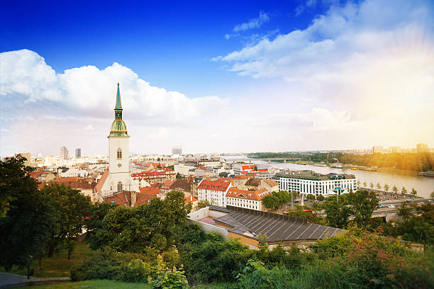 istock Panorama of Bratislava 488828531