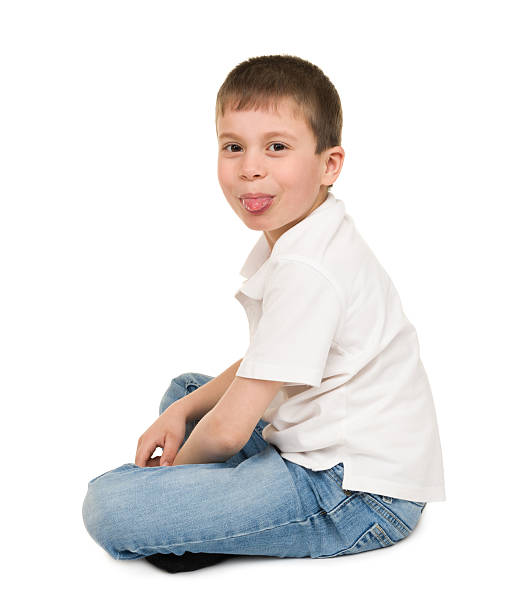 istock happy boy show tongue 488828577
