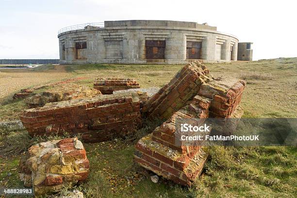 Hurst Castle South Face Stock Photo - Download Image Now - Castle, Hampshire - England, British Royalty