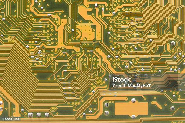 Circuit Board Digital Highways Stock Photo - Download Image Now - CPU, Circuit Board, Close-up