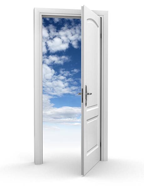 istock door to sky - freedom abstract concept 488831941