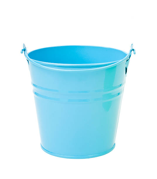 istock Blue, empty, home gardening bucket 488832351