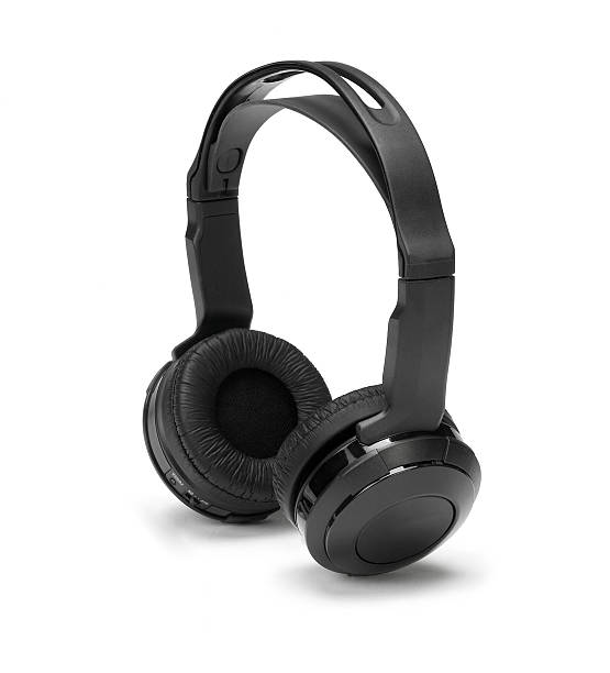 istock Headphones isolated on a white background 488833453
