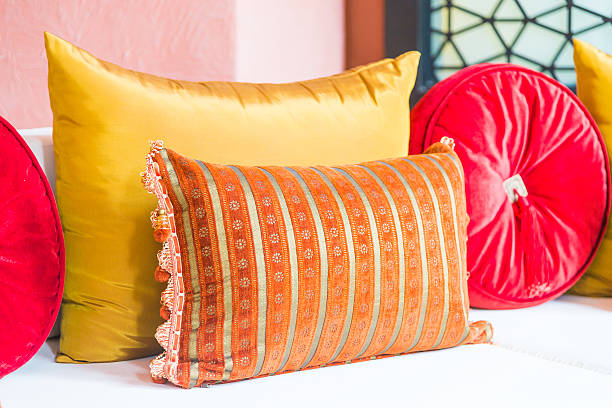 istock Sofa pillow decoration interior living room 488836552