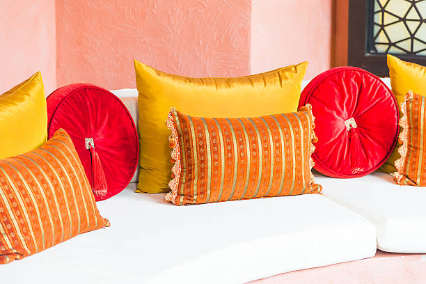 istock Sofa pillow decoration interior living room 488836878
