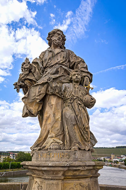 istock Baroque Statue, Saint of Josephus 488838908