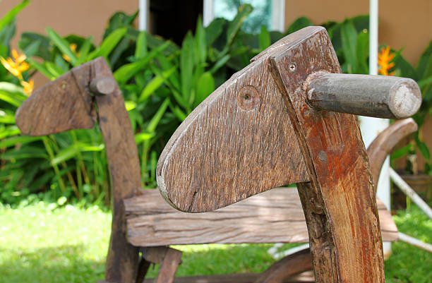 istock wooden horse chair 488839742
