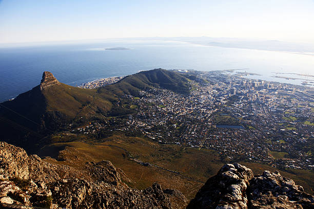 istock Capetown views from the Tabletop Mountain, South Africa 488844718
