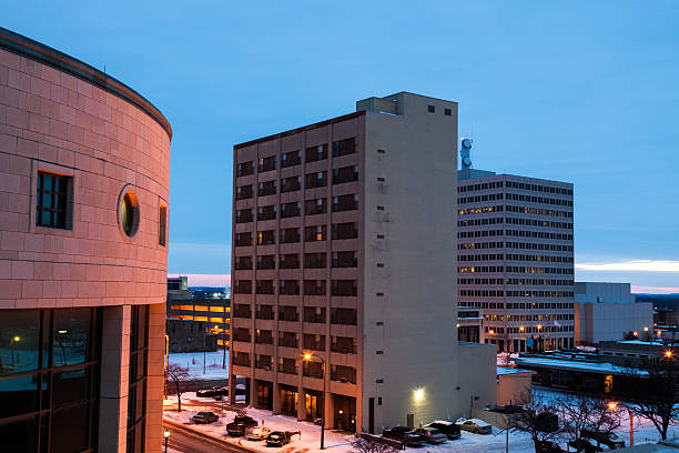 istock Architecture of Topeka at sunrise 488847600