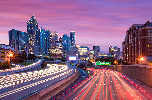 istock Downtown Atlanta, Georgia, USA skyline. 488851132