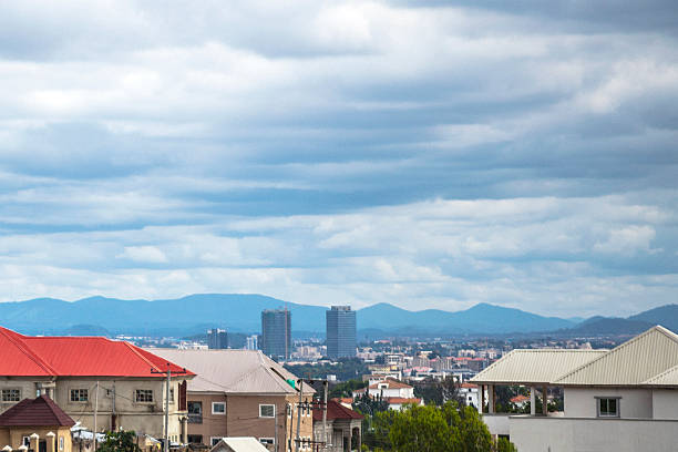 Abuja skyline.