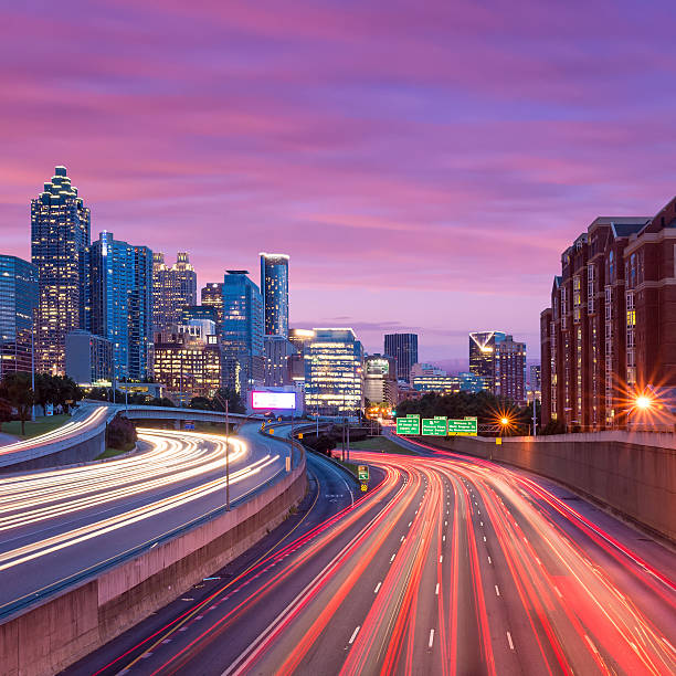 istock Downtown Atlanta, Georgia, USA skyline. 488851484
