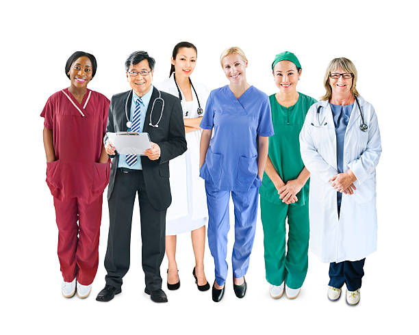 istock Diverse Multiethnic Cheerful Medical Team 488852221