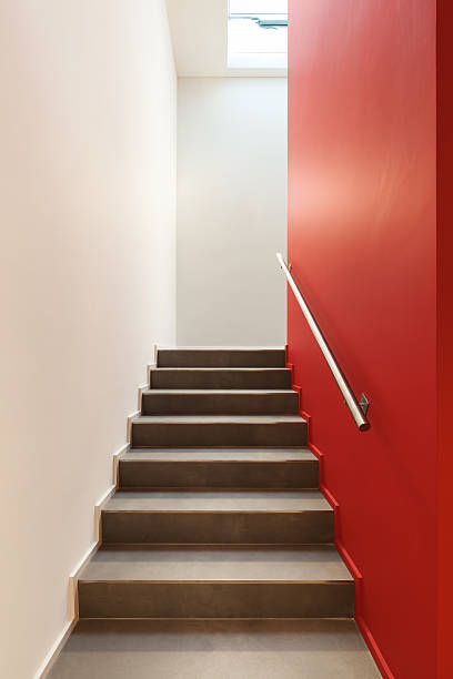 istock Staircase of house 488852224