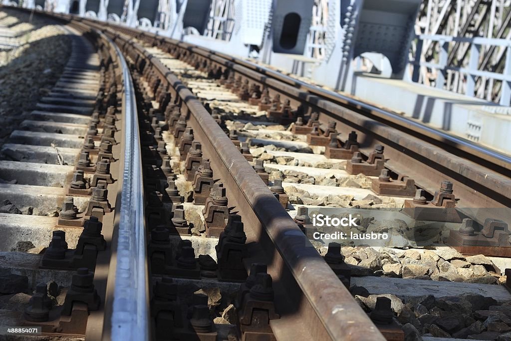 Old and New Railway Abstract Stock Photo