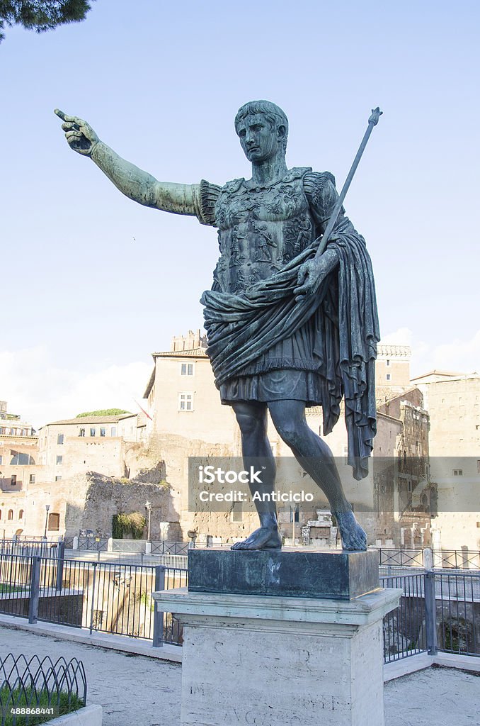 Augustus - Foto stock royalty-free di Antico - Condizione