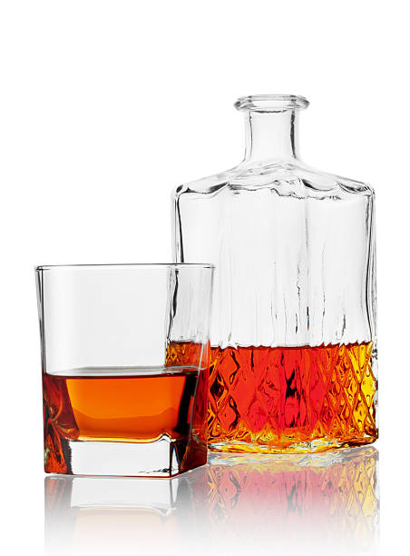 istock Glass and carafe of cognac 488870093