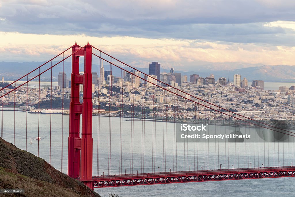 Golden Gate Bridge - Lizenzfrei Architektur Stock-Foto