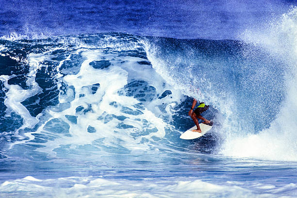 istock Surfing on the North Shore 488871042