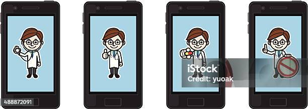 スマートフォンの医師 - IT技術者のベクターアート素材や画像を多数ご用意 - IT技術者, OKサイン, いいね！ボタン