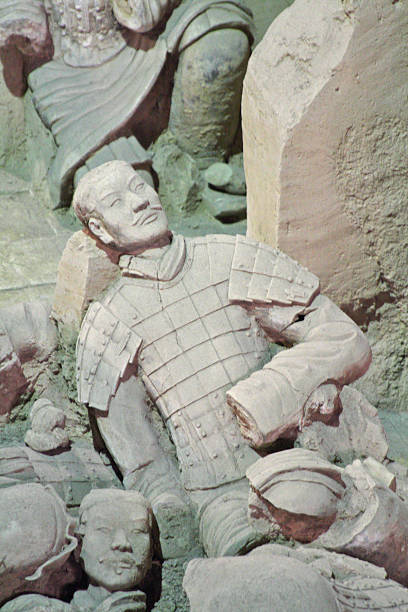 istock Terracotta Army in Qin Shi Huang's Tomb 488872257