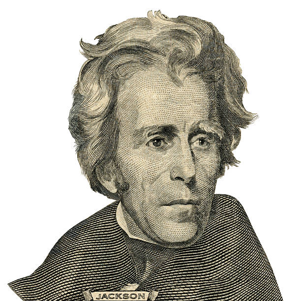 istock President Andrew Jackson portrait. (Clipping path) 488872799