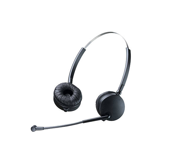 istock Headphones Isolated on a White Background 488873921