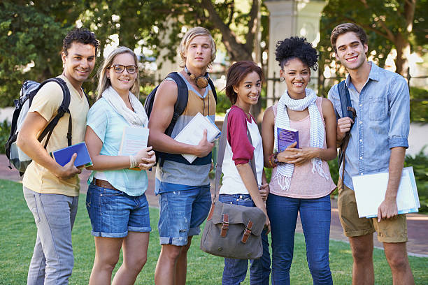 istock Loving our college years! 488875599