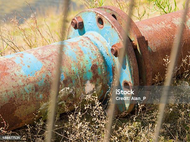 Rusty Pipe Stock Photo - Download Image Now - 2015, Business Finance and Industry, Connection