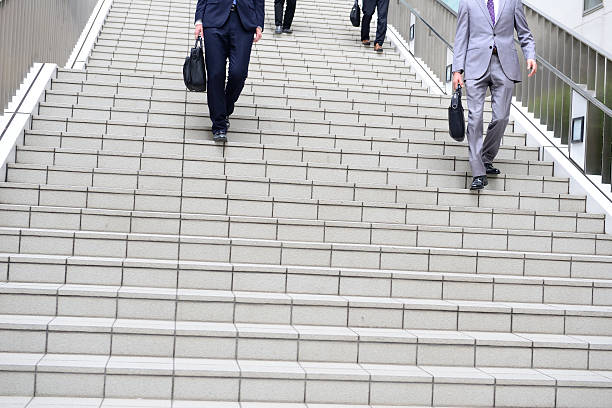 istock Pedestrian crowd walking in central Tokyo 488878282