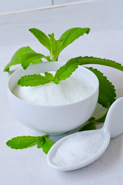 istock Stevia Powder. Natural Sweetener. 488880240