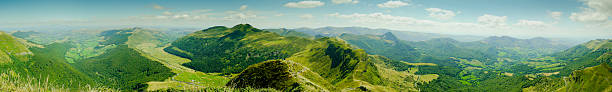 Panorama taken at the top of Puy mary