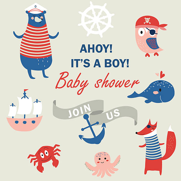 illustrations, cliparts, dessins animés et icônes de ahoyaboyred - symbol sea animal owl