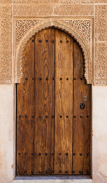 istock Arabian Door in Alhambra 488882934