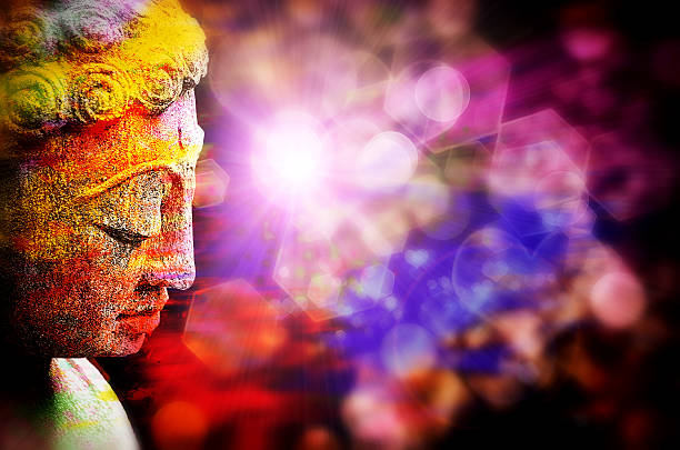 istock colorful statue of budha 488889235