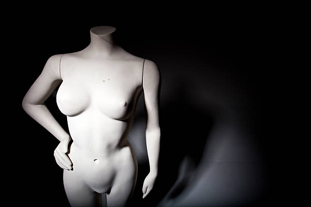 istock Female mannequin with hand on hip 488892803