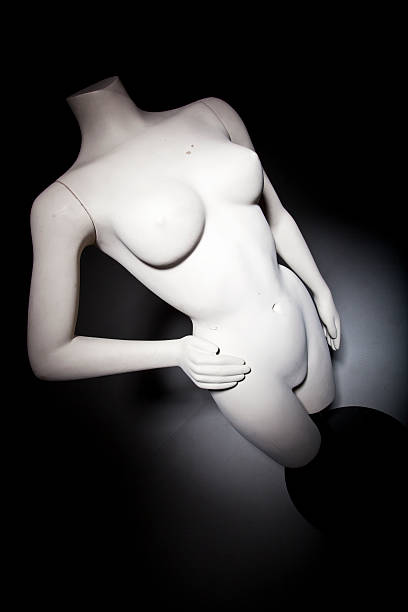 istock Female mannequin with hand on hip 488892809