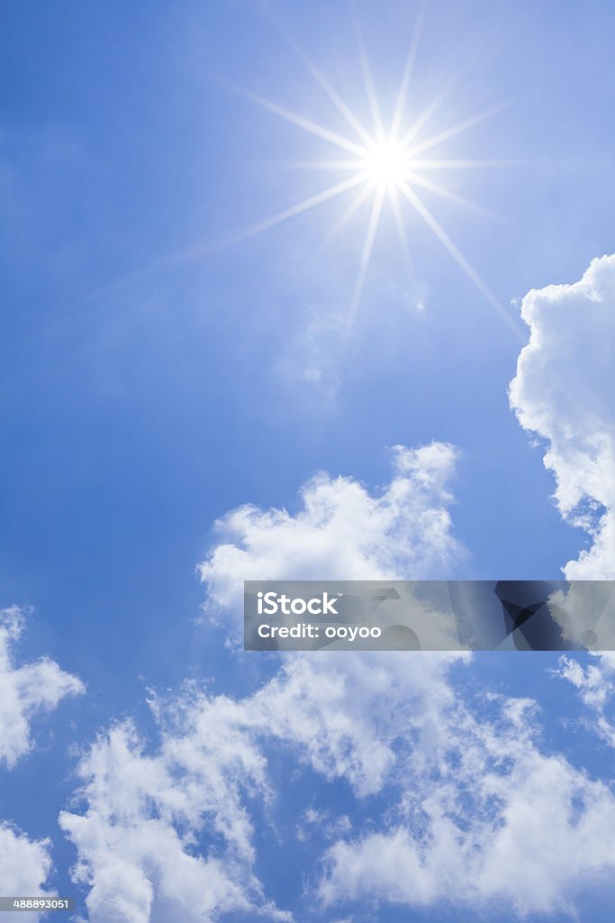 Sunlight and Clouds Sunlight on the clouds Looking Up Stock Photo