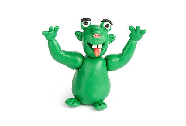 istock funny troll of plasticine 488894617