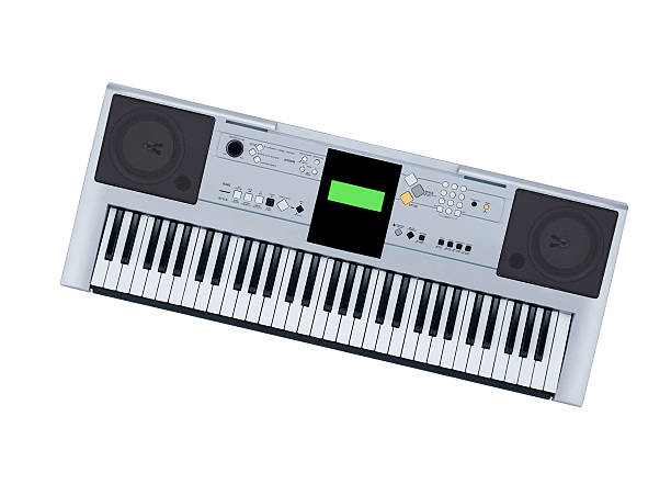 Synthesizer Synthesizer isolated on white background dubstep photos stock pictures, royalty-free photos & images
