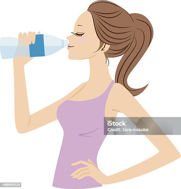 Rehydration Vector Image Rehydration Stock Illustration - Download Image Now - Drinking, Water ...