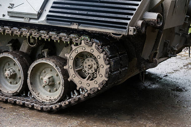독일형 탱크 클로즈업 배경기술 - leopard tank 뉴스 사진 이미지