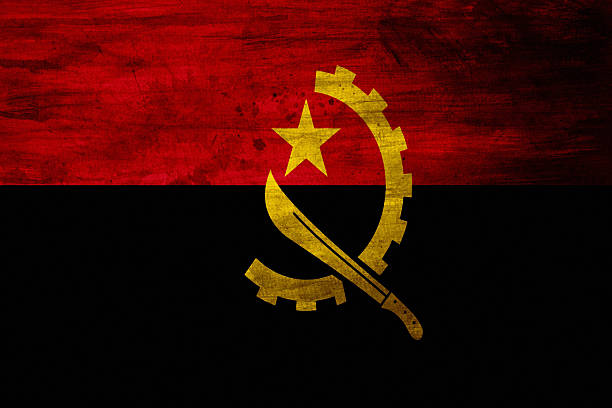 istock Grunge Flag of Angola 488904428